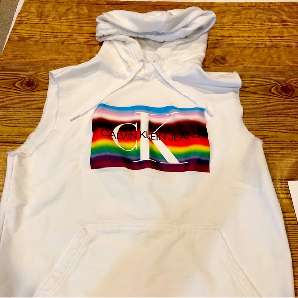 Med sleeveless hoodie LGBT Calvin Klein Pride - Picture 1 of 10